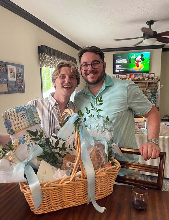 Corey and husband