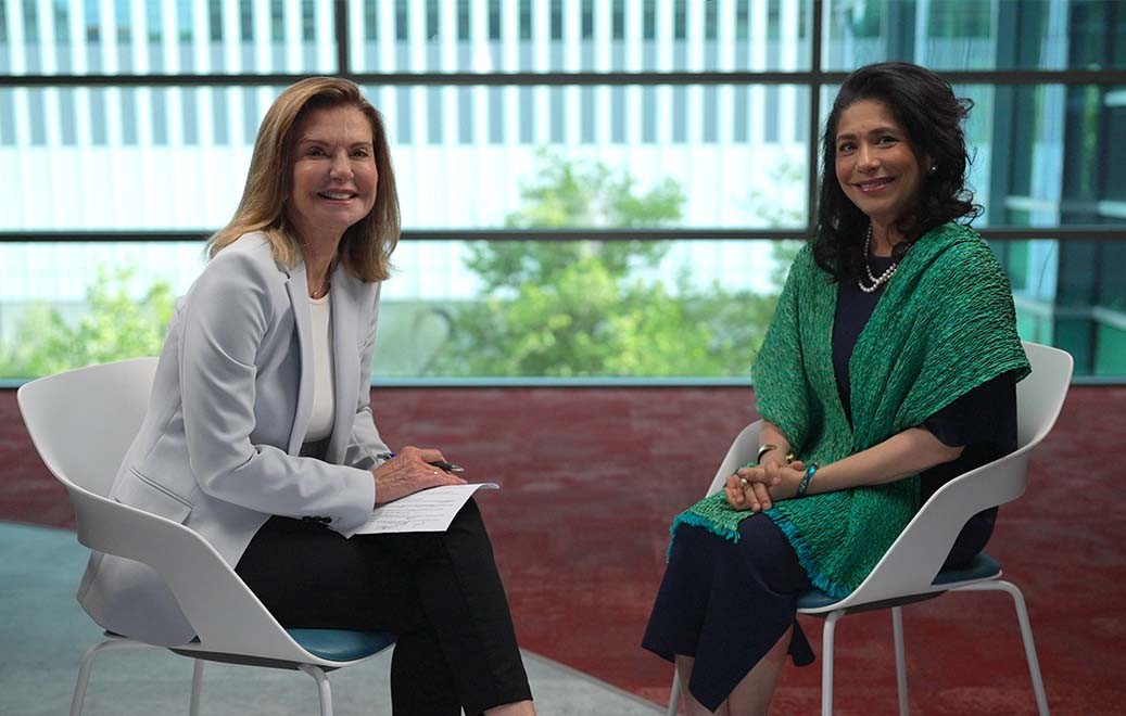 Priya and interviewer