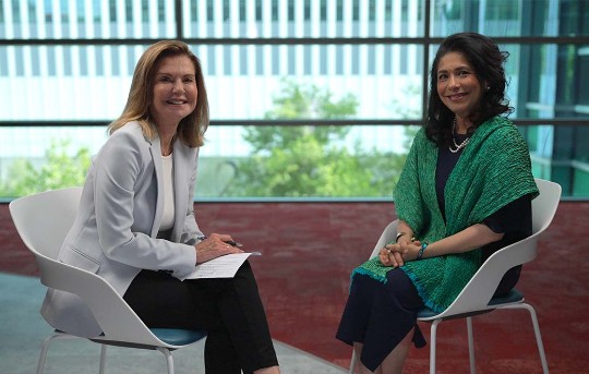 Priya and interviewer