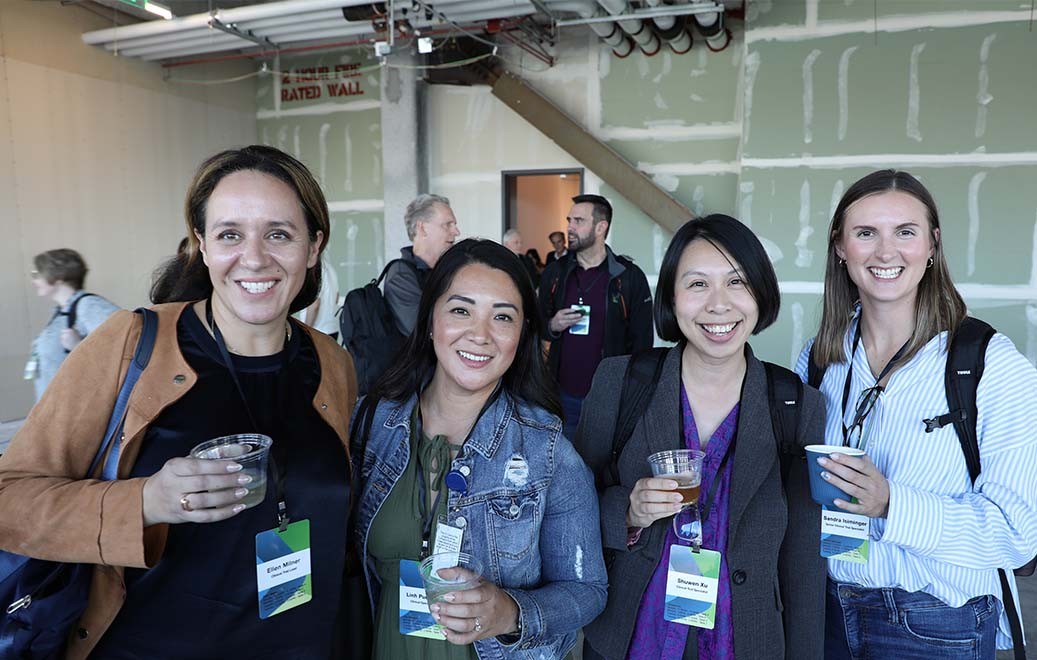 Biogen employees at the West Coast hub