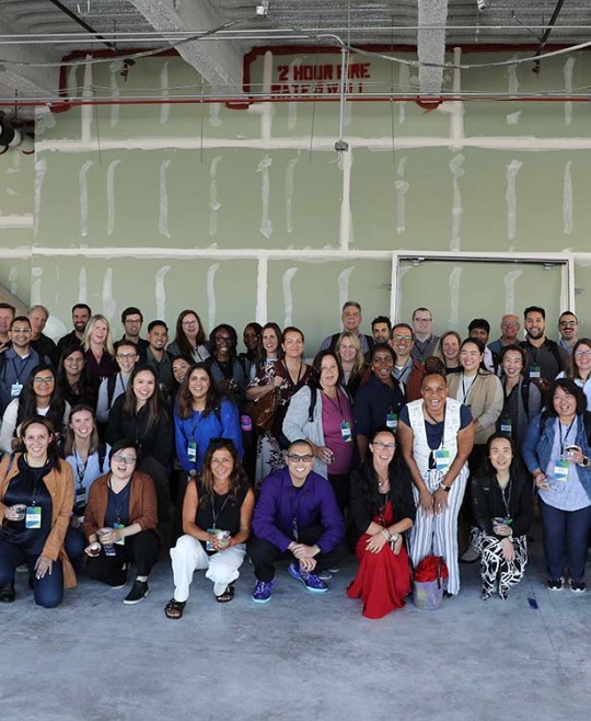 Group of employees in West Coast hub